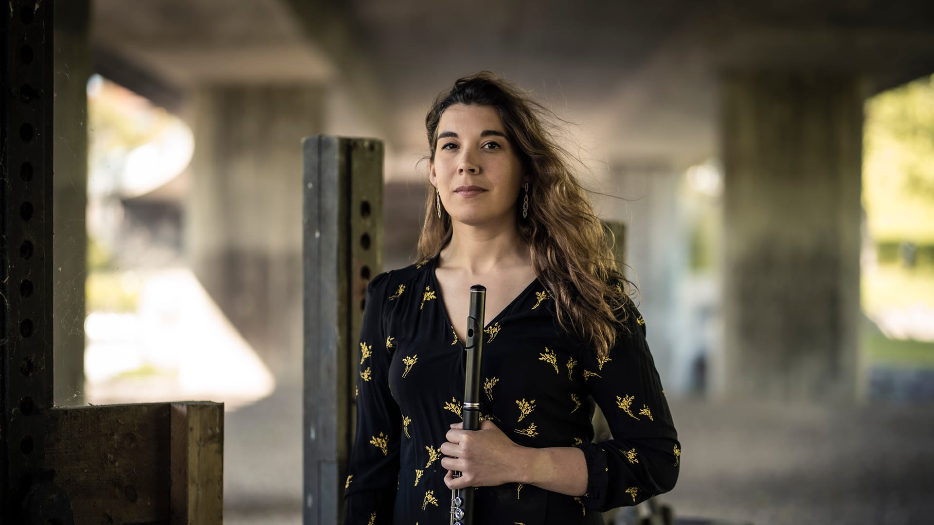 Julia Crowell, soloflöjtist Gävle symfoniorkester.